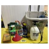 Cart w/wheels, Car Cleaner, Lawn/Outdoor Items