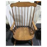 Maple Windsor Style Rocker w/Cushions