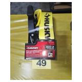 Husky 27' Heavy-Duty Ratchet Tie-Down