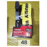 Husky 27' Heavy-Duty Ratchet Tie-Down
