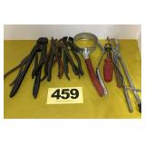 Pliers, Oil Wrench, Brake Tools etc