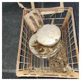Vintage Yale Chain Hoist, Wooden Pulley