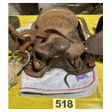 Youth Western Saddle w/Pad