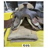 Western Saddle w/Pad