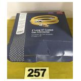 4-Foot Coated Gas Connector