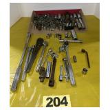 Assorted Sockets, Ratchets & Extensions