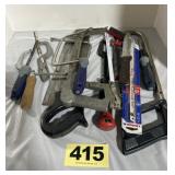 Assorted Hacksaws & Hand Saws