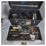 Toolbox w/ Assorted Tools/hardware