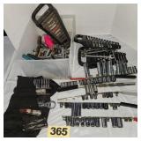 Assortment of Sockets, Wrenches, etc
