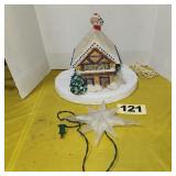 Ceramic Holiday Village House,