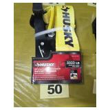 Husky 27' Heavy-Duty Ratchet Tie-Down