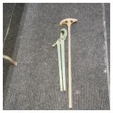 Ridgid Pipe Bender, Vintage Adj. Pipe Wrench