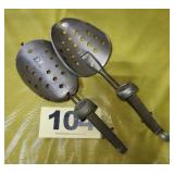 Vintage Metal Shoe Stretchers