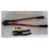 24' Bolt Cutters & PVC Cutter