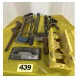 Asmt Hand Saws, Grout Tool, Putty Knife, etc