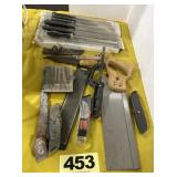 Knife & Cutting Bd Set, Asmt Tools