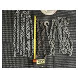 Asmt Chains, Various Sizes, (mostly short)