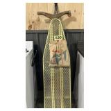 (2) Vintage Ironing Boards w/Clothespin Bag