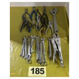 Assorted Wrenches & Pliers