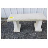 Concrete Bench, 3'