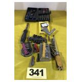 Screwdriver, Driver Bits, Etc.