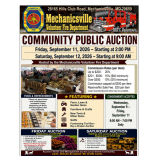 Mechanicsville VFD Public Auction