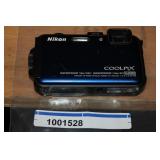 Blu Nikon Coolpix Aw100 Camera Blu Nikon Coolpix Aw100 Camera