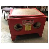 Red Clarke Sand Blasting Cabinet