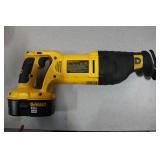 Dewalt Sawzall W/18v Battery Dewalt Sawzall W/18v Battery