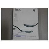 Wmf Set 20 Flatware, Cromargan 18/10 Stainless Wmf Set 20 Flatware, Cromargan 18/10 Stainless