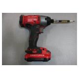 Red Craftsman Cordless Drill W/ Battery, Model: