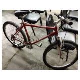 Bicycle, Specialized Rockhopper Model, Red Bicycle, Specialized Rockhopper Model, Red