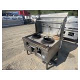 All Strong Two Burner Wok Station