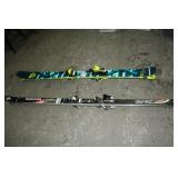 2 Pairs Of Skis