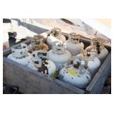 Pallet 9x Propane Tanks