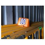 All yellow scaffolding