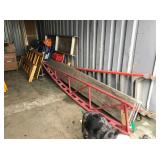 Blue And Red Scaffolding