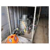 Generator Exhaust And Misc Parts (on Left)