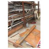 Scrap Metal - On Rack & Next To Building