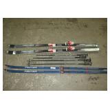 2 Pairs Of Fischer Skis