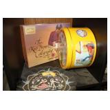 Calligraphy Kit (left-handed), Metal Tin, Plate