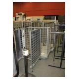 B: Rolling Merchandise Racks