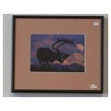 Art Titled Bull Caribou