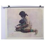 Art Titled Mother And Child