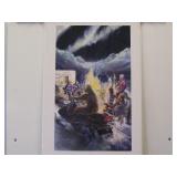Art Titled Rv Campfire & Snow Machine