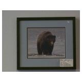 Art Titled Grizzly Walking