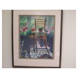 Art Titled Chair & Flowers, Sept 4/05-75