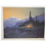 Art Titled Mountain Solitude 1995