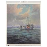 Art Titled Cook Inlet Harvest 1991