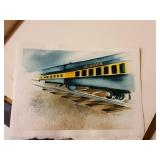 Painting Of Alaska Railroad